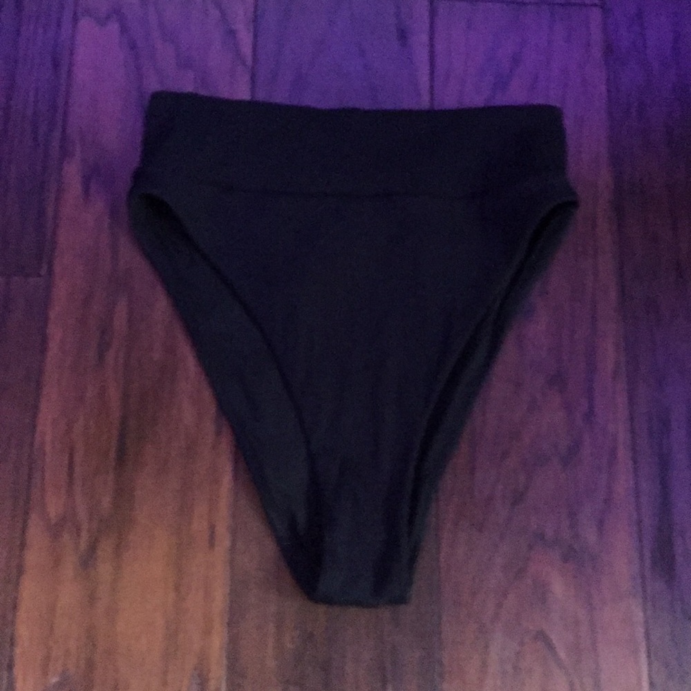 COPY - Aerie high cut cheeky swimsuit bottom ribb…